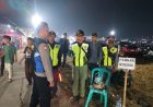 Bhabinkamtibmas Polsek Klari Bersama Linmas Desa Belendung Amankan Kegiatan Perkemahan