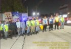 Ciptakan Situasi Kondusif Forkopimcam Purwasari Gelar Patroli Bersama Skala Besar