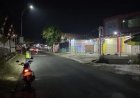 Personel Polsek Tegalwaru Patroli Malam Monitor Jalan Raya Pangkalan - Loji Cegah Pekat