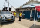 Anggota Polsek Batujaya melaksanakan Patroli Prekat dan Antisipasi Pembobolan ATM Bank BJB