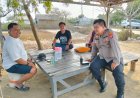 Kapolsek Batujaya mensosialisasikan Bahaya Karhutla kepada Masyarakat