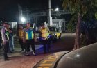 Polsek Klari Kawal Bus Suporter The Jakmania dari Purwasari Menuju Pasar Kosambi ‎