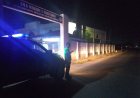 Anggota Polsek Tirtajaya Kontrol Keamanan Sekolah-sekolah di malam hari