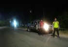 Anggota Polsek Batujaya laksanakan Patroli Prekat dalam rangka Antisipasi Kenakalan Remaja di malam hari