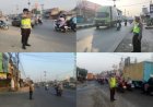 "Sapa Pagi" Polsek Klari Pastikan Kamseltibcar Lantas Aman dan Lancar ‎