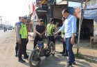 Personel Polsek Klari Tegur Pengendara Pemakai Knalpot Brong