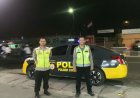 Patroli Tengah Malam Polsek Cikampek Antisipasi C3 di Jalan A.Yani 