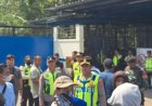 Kapolsek Klari Amankan Aksi Damai Karang Taruna Rintana Desa Cimahi ke PT. Sari Kresna Kimia