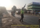 Personil Polsek Kotabaru Laksanakan Sapa Pagi Ciptakan Kamseltibcar Lantas