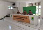 Kapolsek Batujaya Mengikuti Rapat Minggon tingkat Kecamatan serta menyampaikan Arahan dan Himbauan Kamtibmas