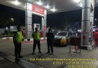 Cegah Kejahatan BBM Bersubsidi Polsek Kotabaru Sambangi SPBU