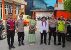 Polsek Karawang Rutinkan Kegiatan Pengamanan Ibadah Gereja Guna Berikan Rasa Aman Masyarakat 